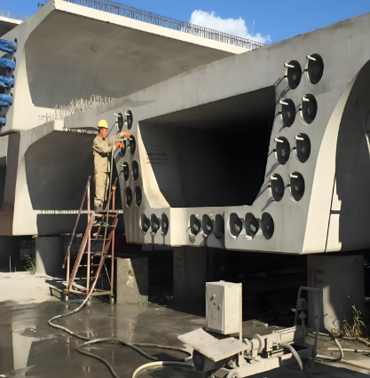 感城镇压浆料施工流程及注意事项